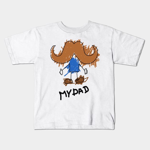 Cool Dad Kids T-Shirt by Shreedigital 